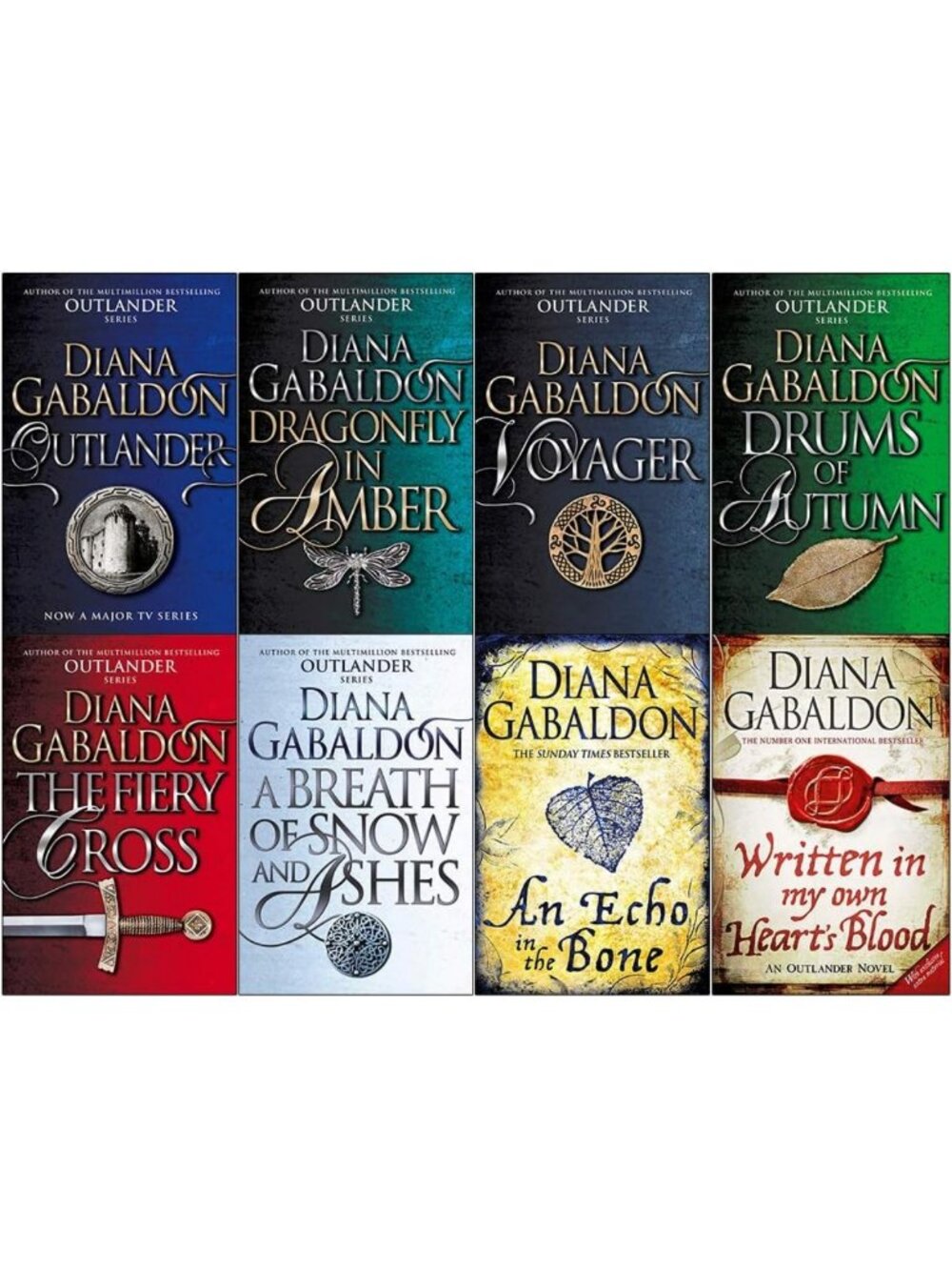 Complete Outlander Series 8-Book Set | Time Travel Romance & Adventure